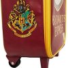51nMtJVL0tL._AC_.jpg Harry Potter Valise à main 4 roues Poudlard Sac de voyage avec poignée, Rouge, Taille unique, Valise