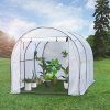 51nx9dVtZEL._AC_.jpg Sekey Serre de Jardin Tunnel 200x300x190cm Serre Grande, Serre de Jardin pour Tomates Blanc