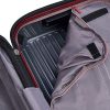 DELSEY PARIS - SECURITIME ZIP - Valise extensible - 4 doubles roues, 55 Cm - Rouge