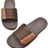 51t52BWg8fL._AC_.jpg ONCAI Sandale Homme Bout Ouvert Chaussures de Plage Sangle Réglable Claquette Support de L'arche Pantoufle D'été Taille 40-47
