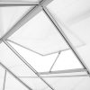 51tlgVk1OUL._AC_.jpg TecTake 800406 Serre de Jardin avec Base Alu Polycarbonate Adossée 4,09 m³ - diverses modèles - (192x128x202 cm | no. 402470)