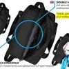 51uDYXPZdmL._AC_.jpg Daabliz - Valise Cabine Sac 40x20x25 Ryanair - Bagage Cabine À Main Homme Femme Unisex - Sac Etanche, Pliable, Bandouliere Souple, Leger, 20l, Petite Valise pour Voyage Avion (Noir)