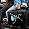 51w7K4XkuhS._AC_.jpg Valise Cabine en 100% Aluminium Dimensions Cabine Bagage Trolley 55x35x20 cm Serrure TSA Sac de Voyage Modèle Black Skull (Valise prête à Charger Les Portables) TOKYOTO Luggage (Seule Valise)