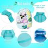 51xCwvmbaL._AC_.jpg COSTWAY Valise Enfant à roulettes Bagage 16”+ Sac à Dos 12”Bagage à Main avec Motif pour Enfant (Modèle B)