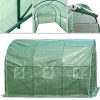 61IvZxEKgL._AC_.jpg TecTake 402264 Serre Tunnel de Jardin Cadre en Metal PE Plastique, 343x200x200cm, 6 Fenêtres Latérales, Cordons de Serrage et Crochets de Fixation en Métal