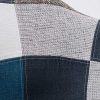61JVSdNYV-L._AC_.jpg KAYELLES Lot de 2 chaises scandinaves Patchwork, Salle à Manger, Cuisine - NEDA (Patchwork Bleu)