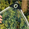61QncXcB4RL._AC_.jpg MYJHUIY Bâche Imperméable Transparente, Extérieure-bâche PVC avec œillets, Couverture De Feuille pour Plantes Jardin Terrasse Serre Gazebo, Indéchirable, 360g / m² (Size : 2m x 3m)
