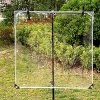 61lZNNzAMrL._AC_.jpg MYJHUIY Bâche Imperméable Transparente, Extérieure-bâche PVC avec œillets, Couverture De Feuille pour Plantes Jardin Terrasse Serre Gazebo, Indéchirable, 360g / m² (Size : 2m x 3m)