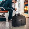 61pMVTszLL._AC_.jpg KROSER Mallettes à roulettes pour Ordinateur Portable Sacoche à roulettes 17,3 pouces Imperméable Trolley Ordinateur Professionnel avec Poches RFID pour Hommes/Femmes Rolling Laptop Bag