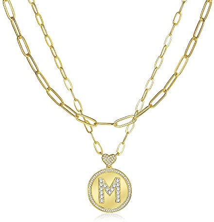 Amazon Brand-HIKARO Plaqué Or 18K Collier Pour Les Femmes, Shinning Amazon Brand-HIKARO Plaqué Or 18K Collier Pour Les Femmes, Shinning Minimaliste Bijoux Anniversaire Thanksgiving Cadeaux De Noël Pour Les Femmes-Venez Avec Boîte-Cadeau