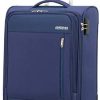 American Tourister Heat Wave - Upright S Bagage Cabine, 55 American Tourister Heat Wave - Upright S Bagage Cabine, 55 cm, 42 L, Bleu (Combat Navy)