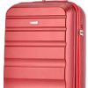 BONTOUR Valise Rigide à 4 roulettes, Design Trolley, légère (Bordeaux, BONTOUR Valise Rigide à 4 roulettes, Design Trolley, légère (Bordeaux, S-Valise Cabine)