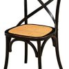 Biscottini Chaise bois Thonet 88x52x48 cm | Chaise salle a Biscottini Chaise bois Thonet 88x52x48 cm | Chaise salle a manger | Chaise cuisine en bois massif | Chaise bistrot | Chaise noir de jardin et salon