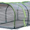 Blanketswarm Serre tunnel de jardin portable 120 x 60 x Blanketswarm Serre tunnel de jardin portable 120 x 60 x 50 cm avec ouverture zippée pour plantes d'intérieur ou d'extérieur