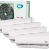 CLIMATISEUR 4X MULTI SPLIT WI-FI DILOC 2,5+2,5+2,5+2,5Kw compresseur SHARP CLIMATISEUR 4X MULTI SPLIT WI-FI DILOC 2,5+2,5+2,5+2,5Kw compresseur SHARP
