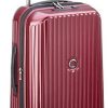 DELSEY PARIS - SECURITIME ZIP - Valise extensible - 4 doubles roues, 55 Cm - Rouge