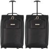 Flight Knight Valise Cabine 55x35x20 cm Compatible avec Air France, Flight Knight Valise Cabine 55x35x20 cm Compatible avec Air France, Hop! easyJet, RyanAir Et Bien d'autres! Bagage a Main Legere Sac Cabine avec 2 Roues.