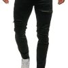 Jeans Pantalon Homme Slim WINJIN Jean Déchiré Trou Jeans Slim Jeans Pantalon Homme Slim WINJIN Jean Déchiré Trou Jeans Slim Pantalon De Sport Jogging Cargo Pantalon de Travail Homme Joggers Homme Pantalons Danse Pants Jogger Homme Jean Droit Homme