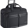 KROSER Mallettes à roulettes pour Ordinateur Portable Sacoche à roulettes KROSER Mallettes à roulettes pour Ordinateur Portable Sacoche à roulettes 17,3 pouces Imperméable Trolley Ordinateur Professionnel avec Poches RFID pour Hommes/Femmes Rolling Laptop Bag