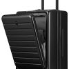 LEVEL8 Spinner S Bagage Cabine, Valise Cabine à Roulette Poids LEVEL8 Spinner S Bagage Cabine, Valise Cabine à Roulette Poids Léger,Bagage à Main Valise,Valise Trolley 4 Doubles Roues, Valise à roulettes, 54cm, 35L, Noir