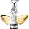 Lotus Fun Collier pour femme en argent sterling 925 avec Lotus Fun Collier pour femme en argent sterling 925 avec pendentif mignon et chaîne de 43 cm