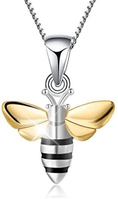 Lotus Fun Collier pour femme en argent sterling 925 avec pendentif mignon et chaîne de 43 cm