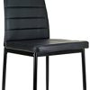 MaxxHome Chaise Salle a Manger - des chaises Confortables et MaxxHome Chaise Salle a Manger - des chaises Confortables et Modernes pour la Cuisine - Lot de 2 - Couleur: Noir