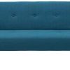 Miliboo Canapé Convertible Design Bleu Canard Oscar Miliboo Canapé Convertible Design Bleu Canard Oscar