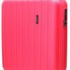 Movom Wood Valise Trolley Cabine Rose 40x55x20 cms Rigide ABS Movom Wood Valise Trolley Cabine Rose 40x55x20 cms Rigide ABS Serrure TSA 38L 2,9Kgs 4 roues doubles Bagage à main