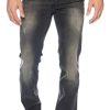 ROCK CREEK Hommes Jeans Gris Foncé RC-2101 [W38 L38]
