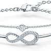 Swarovski Collection Swa Infinity Bracelets Swarovski Collection Swa Infinity Bracelets