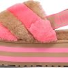 1652526004_31ulEuzAQwL._SL500_.jpg UGG Sandales à rayures disco pour femme, Combinaison marron/rose, 36 EU