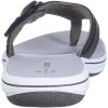 Clarks - Tongs Breeze Sea H Femme, Pewter Synthetic