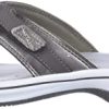 Clarks - Tongs Breeze Sea H Femme, Pewter Synthetic