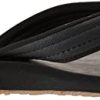 21AQEPA3oPL._SL500_.jpg Quiksilver Carver Nubuck, Tongs. Homme, Solide Noir, 44 EU