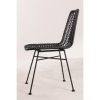SKLUM Chaise de Salle à Manger en Rotin Synthétique Gouda Colors Noir Noir