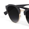 HAWKERS Mixte Classic Rounded Lunettes de soleil, Black · Dark, Taille unique EU