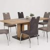 Apollo SUSI II Chaise de Salle Manger, Acier, Vintage Beige, Lot de 4