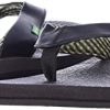 Sanuk Yoga Mat 128083, Tongs femme - Marron