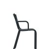 Kartell Generic A, Chaise, Noir, Set de 2