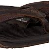 31CtU-pQPAL._SL500_.jpg Reef Leather Fanning, Tongs Homme, Dark Brown, 36 EU