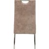 Apollo SUSI II Chaise de Salle Manger, Acier, Vintage Beige, Lot de 4