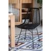 SKLUM Chaise de Salle à Manger en Rotin Synthétique Gouda Colors Noir Noir