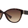 31PFdEyHBML._SL500_.jpg Ralph - Lunette de soleil RA 5176 Essential Ralph Plaque Œil de chat - Femme - 50213 - Tortoise - Brown Smoky Grad