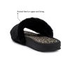 31Rqk7NrMyL._SL500_.jpg Hey Dude Sandales Peggy pour Femme, Imprimé panthère Noir