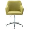 Lot de 2 Chaises de Salle à Manger Pivotantes vertes