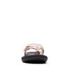 Clarks Breeze Tongs de mer pour femme Rose poudré Édition limitée Noir