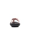 Clarks Breeze Tongs de mer pour femme Rose poudré Édition limitée Noir