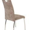 Apollo SUSI II Chaise de Salle Manger, Acier, Vintage Beige, Lot de 4