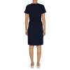 Tommy Hilfiger Th Ess Hilfiger Reg C-NK DRS SS Robe, Desert Sky Femme